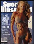1983-99 Cheryl Tiegs Elle MacPherson Kathy Ireland Rachel Hunter Rebecca Romijn-Stamos Signed SI Swimsuit Edition Magazines - Lot of 3 (JSA)