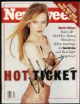 1998 Nicole Kidman Signed Newsweek Magazine (JSA)
