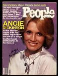 1978 Angie Dickinson Robert Blake Signed Magazine & Photo (JSA)