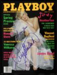 1997 Joey Heatherton Signed Playboy Magazine (JSA)