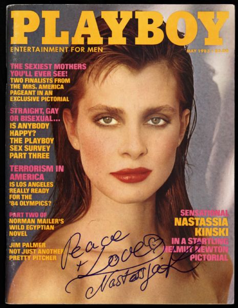 1983 Natassia Kinski Signed Playboy Magazine (JSA)