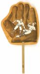 1900s early Baseball Glove Fan/Scorecard