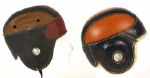 1940's Leather Football Helmet Collection - Lot of 2