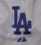 2008 Greg Maddux Los Angeles Dodgers Game Worn Road Jersey (MEARS A5)