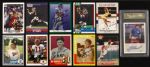 1990's-2000's Baseball Football Basketball Hockey Olympic Signed Trading Cards - Lot of 29 w/ Bob Gibosn, Ernie Banks, Yogi Berra & More (JSA)