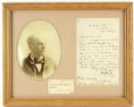 1890 Johnny Murphy Boxing Trainer 11" x 14" Framed Display 