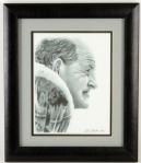 1998 Ray Nitschke Green Bay Packers 14" x 16" Framed Illustration