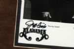 1999 Alabama Country Music Group Signed 15 x 20 Framed Display (MEARS LOA)