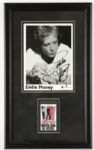 2000 Eddie Money Signed 13" x 21" Framed Photo (JSA)