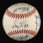 2000 Milwaukee Brewers Team Signed OML Selig Baseball w/ 20 Signatures (JSA)