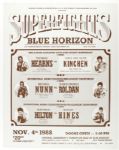 1988 "22 x 28" Thomas Hitman Hearns vs. James Kinchen Original Boxing Poster