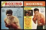 1959-73 Boxing Illustrated Lot of 58 Issues Ali Foreman Frazier Johnson Carnera Liston Louis Dempsey Marciano