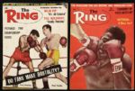 1962 Ring Magazine Complete Set of 12 Issues Plus 78 Duplicates Ali Liston Patterson Dempsey