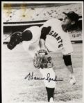 1980s Warren Spahn San Francisco Giants Signed 8" x 10" Photo *JSA*