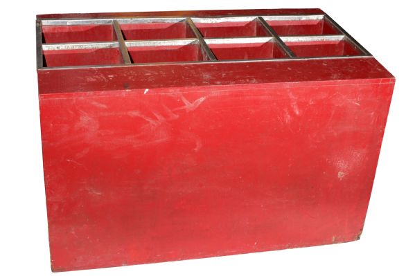 1980s-2000s St. Louis Cardinals Old Busch Stadium Visiting Team Bat Rack