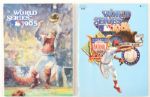 1975-99 World Series & All Star Game Program Collection - Lot of 49