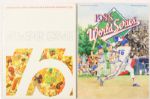 1975-99 World Series & All Star Game Program Collection - Lot of 49