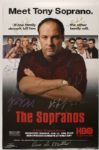 1980's-2000's Godfather Signed Sopranos Signed & Rat Pack Poster Collection - Lot of 4