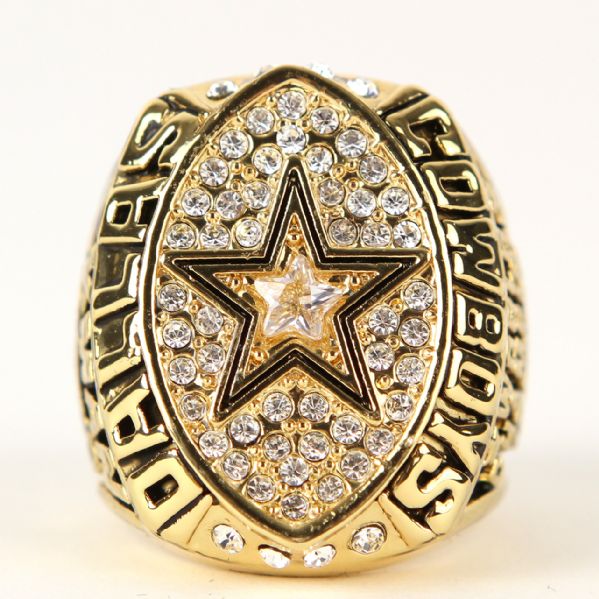 1993 Troy Aikman Dallas Cowboys High Quality Replica Super Bowl XXVII Ring 