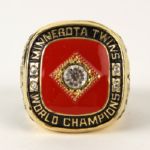 1991 Kirby Puckett Minnesota Twins High Quality Replica World Series Ring 