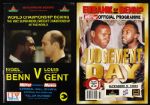1989-96 Nigel Benn World Middle & Super Middleweight Champion Fight Program Collection - Lot of 8