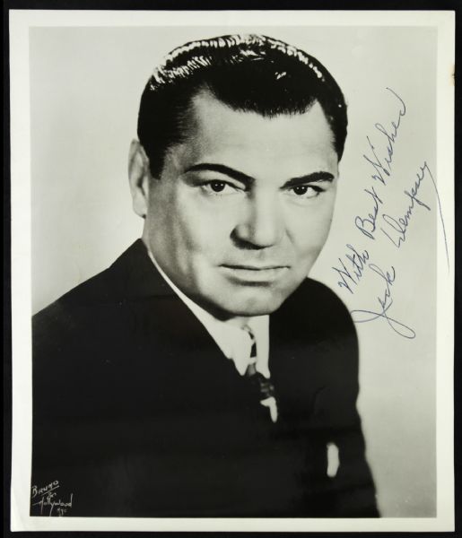 1920s-90s Boxing Signed Memorabilia Collection - Lot of 6 w/ Jack Dempsey & More