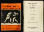 1920-42 Boxing Publication Collection - Lot of 2 w/ Rulebook & Psychology of the Ring