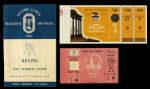 1948-2000 Olympic Boxing Ticket & Program Collection - Lot of 4