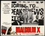 1972 Malcolm X 11 x 14 Lobby Card Collection - Lot of 3 