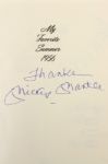 1991 Signed Mickey Mantle My Favorite Summer 1956 (JSA Full Letter)
