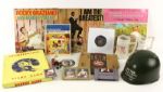 1940s-90s Boxing Memorabilia Collection - Lot of 29 w/ Vinyl Records, Commemorative Pieces & More featuring Muhammad Ali