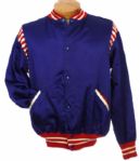 1963 US Army Basketball All Stars Game Worn Warm Up Jacket (MEARS LOA)