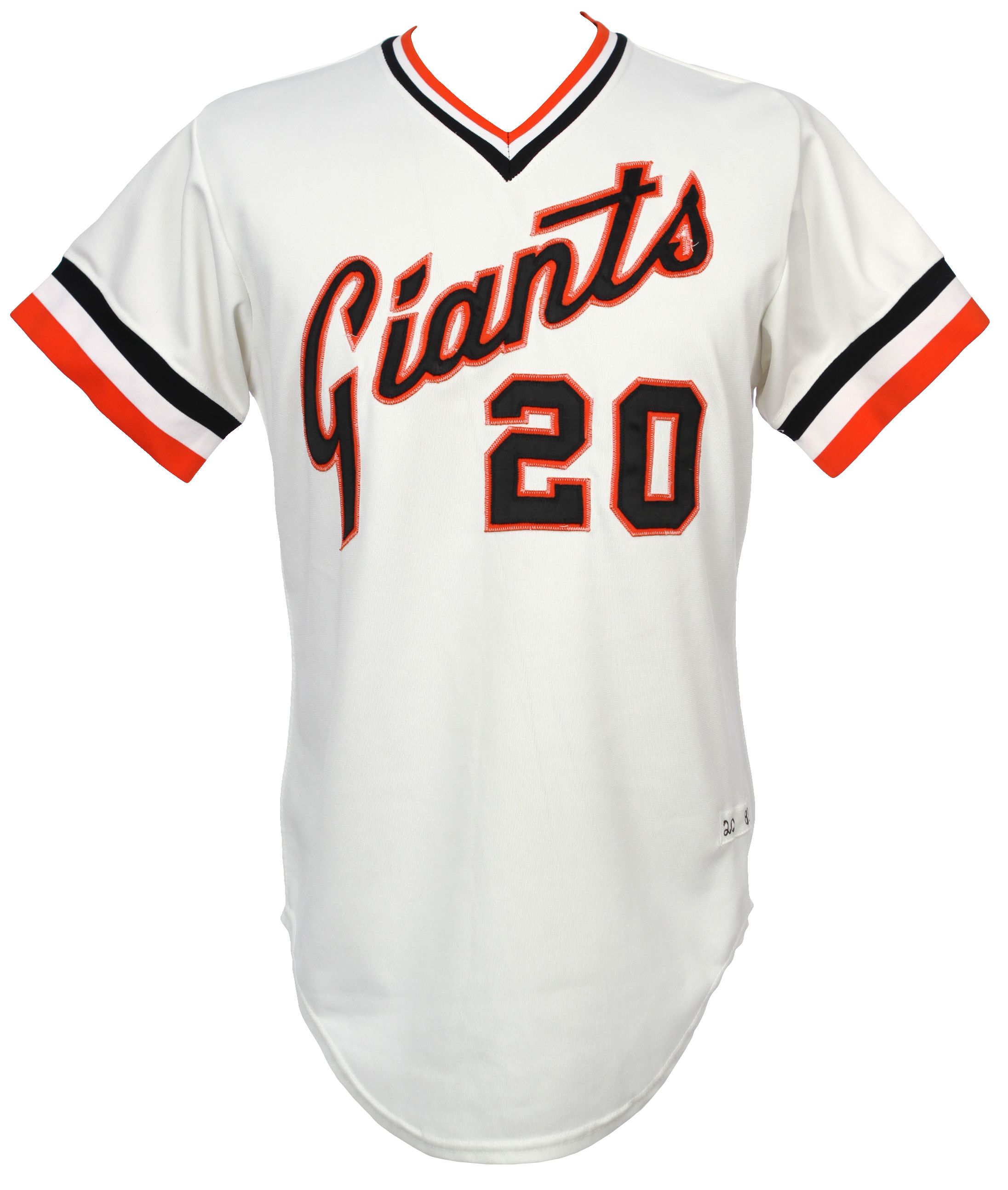 Lot detail 1981 frank robinson san francisco giants manager game worn