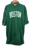 2001-06 Paul Pierce Signed Boston Celtics Game Worn Warmup Jacket Pants (MEARS LOA/JSA)