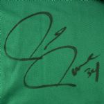 2001-06 Paul Pierce Signed Boston Celtics Game Worn Warmup Jacket Pants (MEARS LOA/JSA)