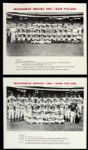 1953-65 Milwaukee Braves Team Photo Collection - Lot of 16