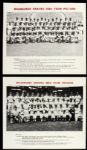 1953-65 Milwaukee Braves Team Photo Collection - Lot of 16