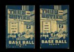 1937 Goudey R342 Thum-Movies Flip Books - Lot of 2 w/ Van Mungo Tosses Fireball & Mel Ott Puts It Over the Fence