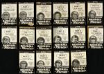 1937 Goudey R326 Baseball Movies Flip Books - Lot of 16 w/ Mel Ott, Joe DiMaggio, Jimmie Foxx & More