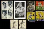 1932-39 Baseball Trading Card Vintage Photography Postcard Collection - Lot of 8