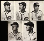 1939 Chicago Cubs Team Picture Pack Complete Set (25) w/ Original Envelope