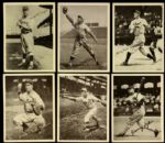 1936 R311 National Chicle Gum Glossy Finish Premiums - Lot of 9