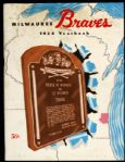 1954 Milwaukee Braves Team Yearbook
