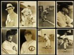 1931-36 Chicago Cubs Geo. C. Burke 4 x 6 Original Photos - Lot of 30