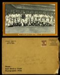 1933 American League All Stars Goudey R309 Premium w/ Original Mailing Envelope