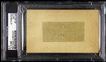 1920s-30s Ty Cobb Detroit Tigers PSA/DNA Slabbed Signed Cut 