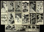 1936 National Chicle R313 Fine Pen Premium Collection - Lot of 52 w/ Lefty Grove, Chas Gehringer, Casey Stengel, Mack/McGraw & More