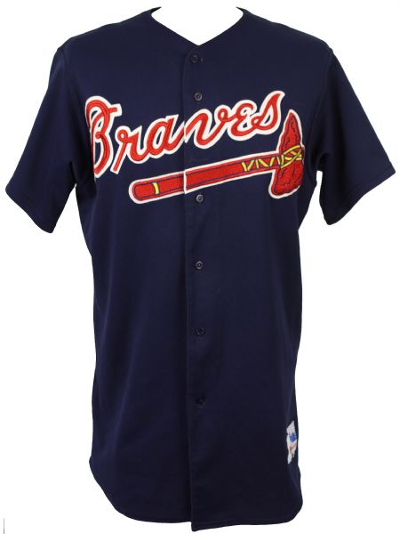 1997-2002 Ned Yost Atlanta Braves Game Worn Coaches Alternate Jersey (MEARS LOA)