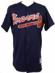 1997-2002 Ned Yost Atlanta Braves Game Worn Coaches Alternate Jersey (MEARS LOA)