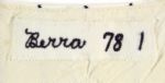 1978 Yogi Berra New York Yankees Game Worn Coaches Home Jersey (MEARS 9.5) World Series Season!